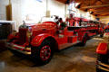 Hook & ladder truck by Mack in Harrisburg Fire Museum. Harrisburg, PA.