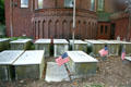 Revolutionary era graveyard of St. James Episcopal Church. Lancaster, PA.