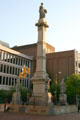 Lancaster Civil War Soldiers & Sailors Monument in Penn Square. Lancaster, PA.