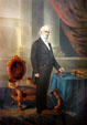 Portrait of President James Buchanan engraved by J.C. Buttre at Wheatland. Lancaster, PA.