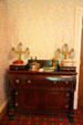 Sideboard in dining room at Wheatland. Lancaster, PA.