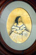 Portrait of Harriet Lane, niece of Buchanan who acted as his First Lady at Wheatland. Lancaster, PA.