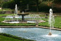 Water fountain garden at Longwood. Kennett Square, PA.