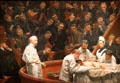 The Agnew Clinic painting by Thomas Eakins at Philadelphia Museum of Art. Philadelphia, PA.