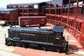 Lackawanna Diesel locomotive 426 & freight cars at Steamtown, Scranton, PA