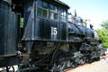 Rahway Valley 2-8-0 steam locomotive 15 by Baldwin Locomotive Works at Steamtown. Scranton, PA.