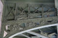 Cast iron canopy details of Lackawanna Railroad Station. Scranton, PA.