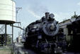 Steam locomotive & water tower of Strasburg Rail Road. Strasburg, PA.