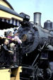 Passengers of Strasburg Steam Rail Road. Strasburg, PA.