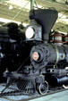 The Tahoe steam locomotive built in Philadelphia at Railroad Museum of Pennsylvania. Strasburg, PA.