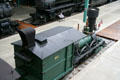 Top view of replica of John Bull locomotive at Railroad Museum of Pennsylvania. Strasburg, PA.