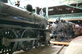 Steam locomotives #7002 & #1223 at Railroad Museum of Pennsylvania. Strasburg, PA.