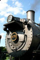 Nose of Steam locomotive #475 at Strasburg Railroad. Strasburg, PA.