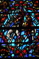 Stained glass Lewis and Clark in Heinz Chapel. Pittsburgh, PA.
