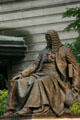 Statue of Beethoven at Carnegie Music Hall. Pittsburgh, PA.