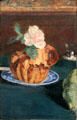 Still Life with Brioche painting by Édouard Manet at Carnegie Museum of Art. Pittsburgh, PA.