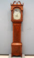 Tall case clock by Thomas Hutchinson of Washington, PA at Carnegie Museum of Art. Pittsburgh, PA.