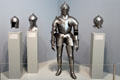 Steel armor from Austria & collection of helmets at Carnegie Museum of Art. Pittsburgh, PA.