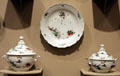 Kakiemon pattern dinner service by Meissen Porcelain Manuf. of Germany at Carnegie Museum of Art. Pittsburgh, PA.