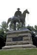 Equestrian statue of General "Mad Anthony" Wayne at Valley Forge National Park. PA.