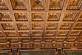 Library ceiling at The Breakers. Newport, RI.
