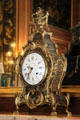 French mantle clock by Gerhard Humbert of Metz at The Elms. Newport, RI.