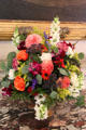 Flower arrangement at The Elms. Newport, RI.