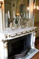 Mrs. Berwind's Bedroom fireplace at The Elms. Newport, RI.