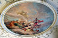 Ceiling painting with female Greek gods in Mrs. Vanderbilt's bedroom at Marble House. Newport, RI.