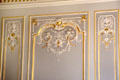 Rococo wood paneling in Ballroom at Chateau-sur-Mer. Newport, RI.