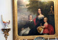 Portrait of Mrs. Lewis Gouverneur Morris & her Children Fordham & Francis by Daniel Huntington at Chepstow. Newport, RI.