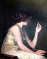 The Pearl painting by Lilla Cabot Perry at Newport Art Museum. Newport, RI.