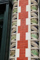 Pillar decoration of Audrain Automobile Museum. Newport, RI.