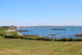 View of Middletown, RI from Rough Point. Newport, RI.