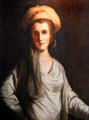 Portrait of Mrs. Sarah Amsinck in style of Sir Joshua Reynolds at Rough Point. Newport, RI.