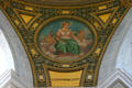 Mural to commerce in dome of Rhode Island State House. Providence, RI.
