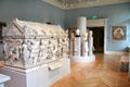 Gallery of Roman art at RISD Museum. Providence, RI.