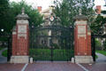 Brown University Van Wickle Gates. Providence, RI.