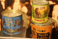 French Canadian canned goods at Museum of Work & Culture. Woonsocket, RI.