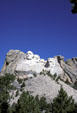 Mount Rushmore National Memorial carved in rock by Gutzon Borglum. SD.