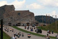 Visitors lining up to tour Crazy Horse Monument. SD.
