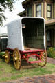 Covered delivery wagon at Dakota Discovery Museum. Mitchell, SD.