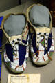 Sioux beaded moccasins at Dakota Discovery Museum. Mitchell, SD.