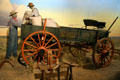 Moline Mandt wagon by Mandt Wagon Co. of Stoughton, WI, at South Dakota State Historical Society Museum. Pierre, SD.