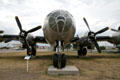 Nose of Boeing B-29 Superfortress at South Dakota Air & Space Museum. SD.