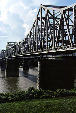 Interstate 55 bridge crosses Mississippi River. Memphis, TN.