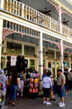 Old west storefronts at Market Square. San Antonio, TX.