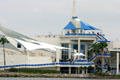 Texas State Aquarium building & observation deck. Corpus Christi, TX.