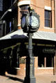 Haltom's Diamonds street clock & store. Fort Worth, TX.