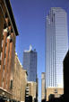 Renaissance Tower & Bank of America Plaza. Dallas, TX.